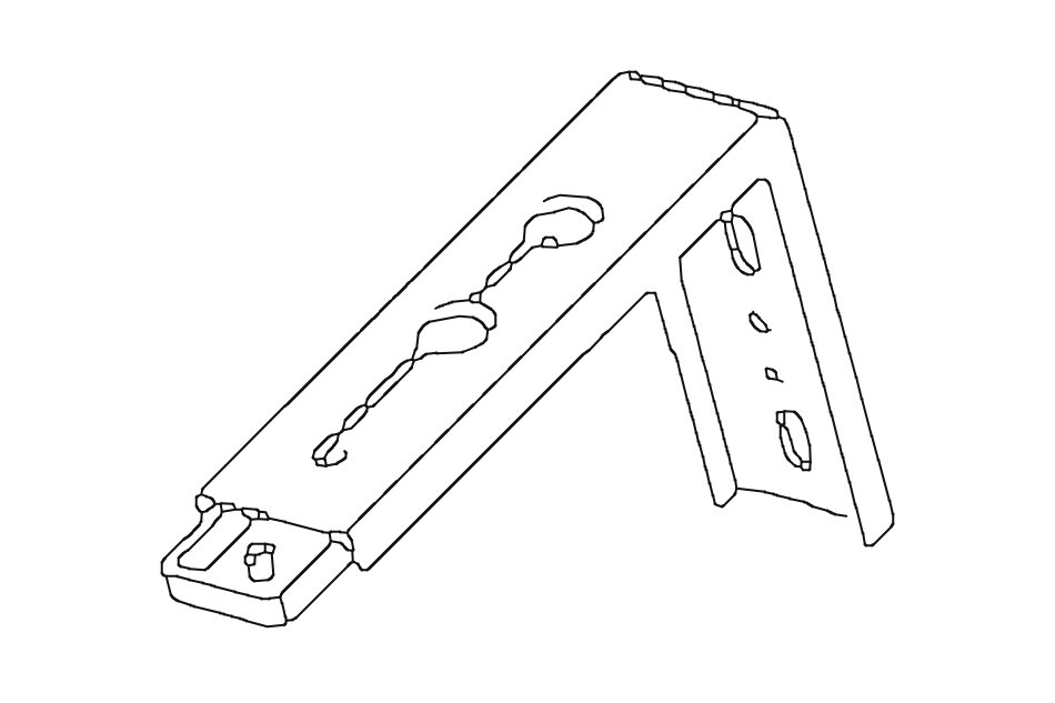 Adjustable wall bracket – Irismo