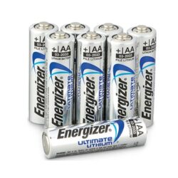 8 x AA Lithium Batteries (Non-chargeable)