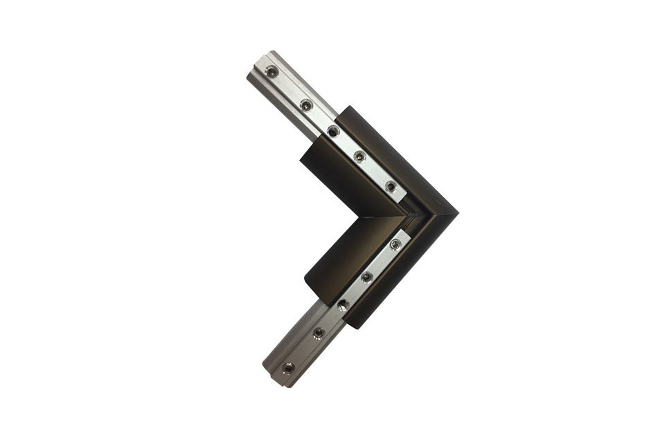90 Degree Fixed Bend for Techno 30 Cord Drawn Curtain Track