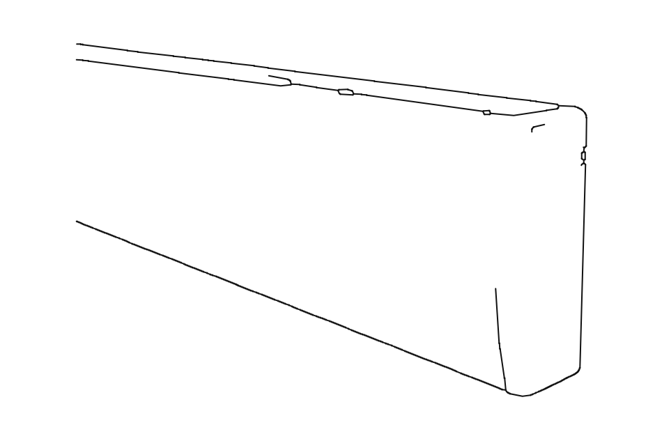Transparent End Cap for 2005 Circal ® Curtain Track