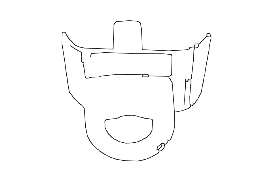Twist End Stop with Eye Hook