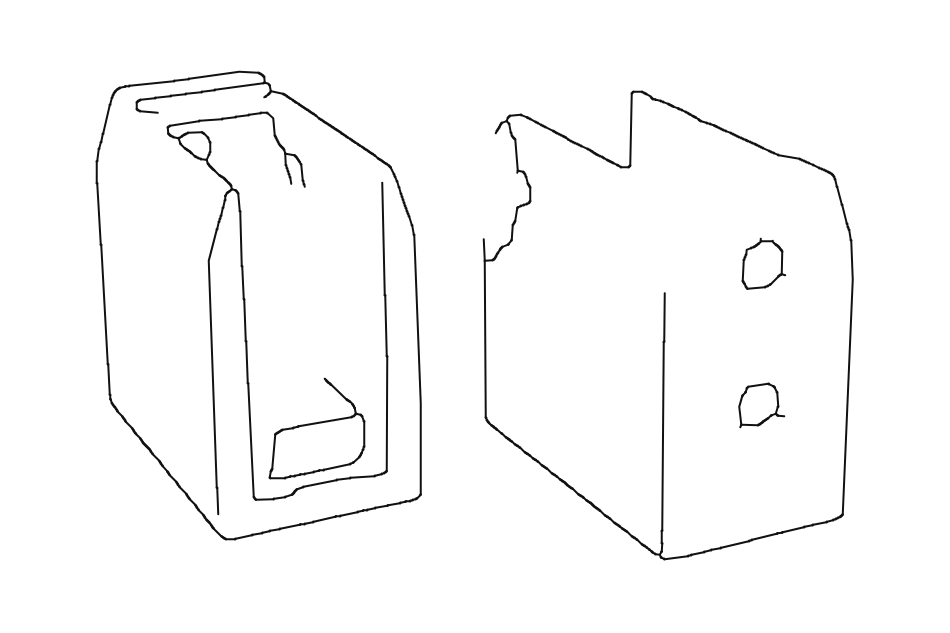 End Cap for Wall Mounting – 5001 Curtain Track