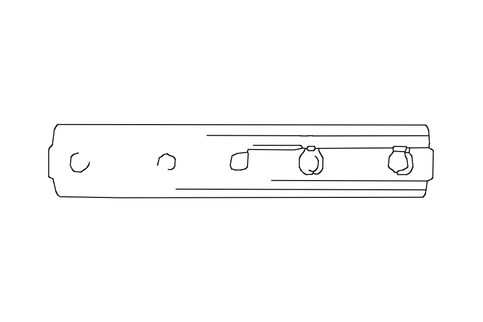 Rail Joiner for Techno 30 – Normal Bracket