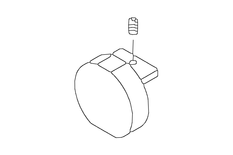 Flush end cap – Round track
