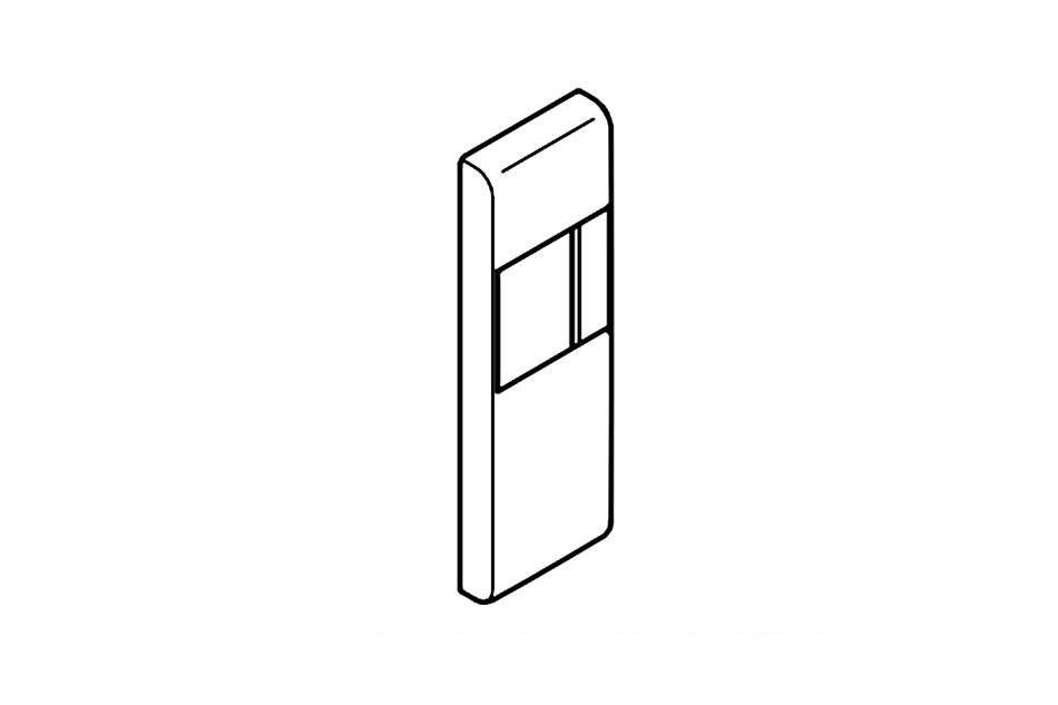 Cover for Aluminum Wall Bracket
