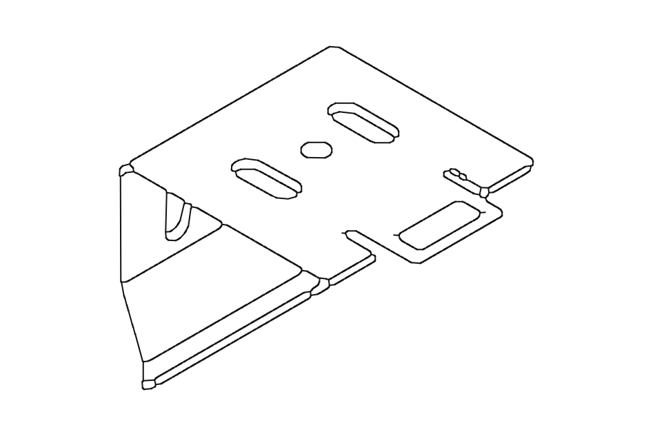 Wall and Ceiling Click bracket – Roman Blind Kits