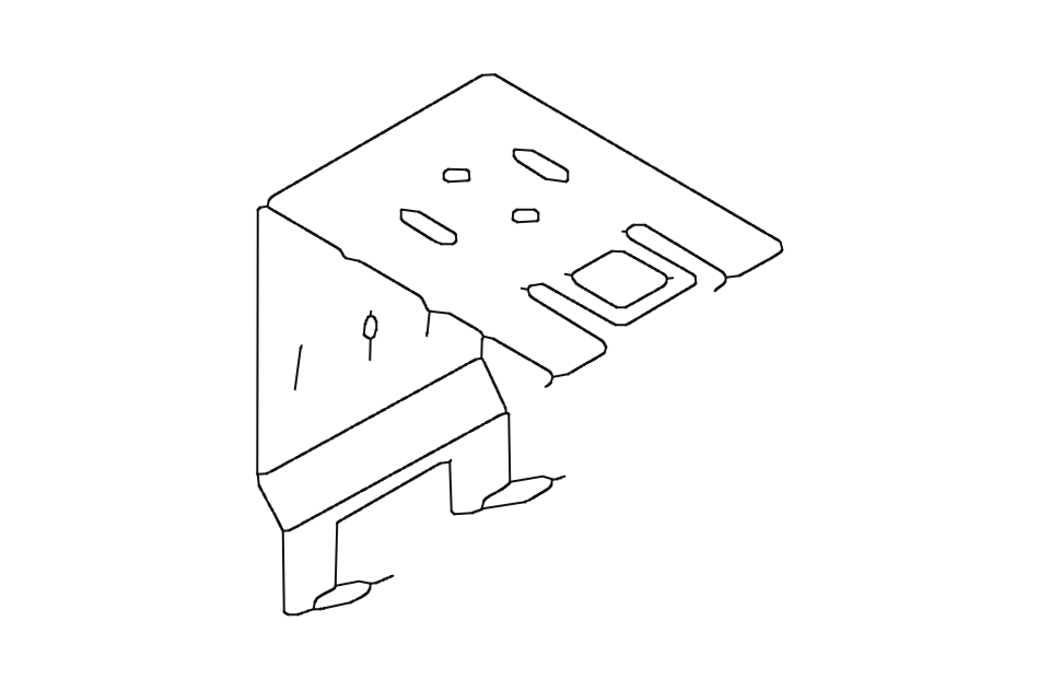 Wall/ceiling bracket