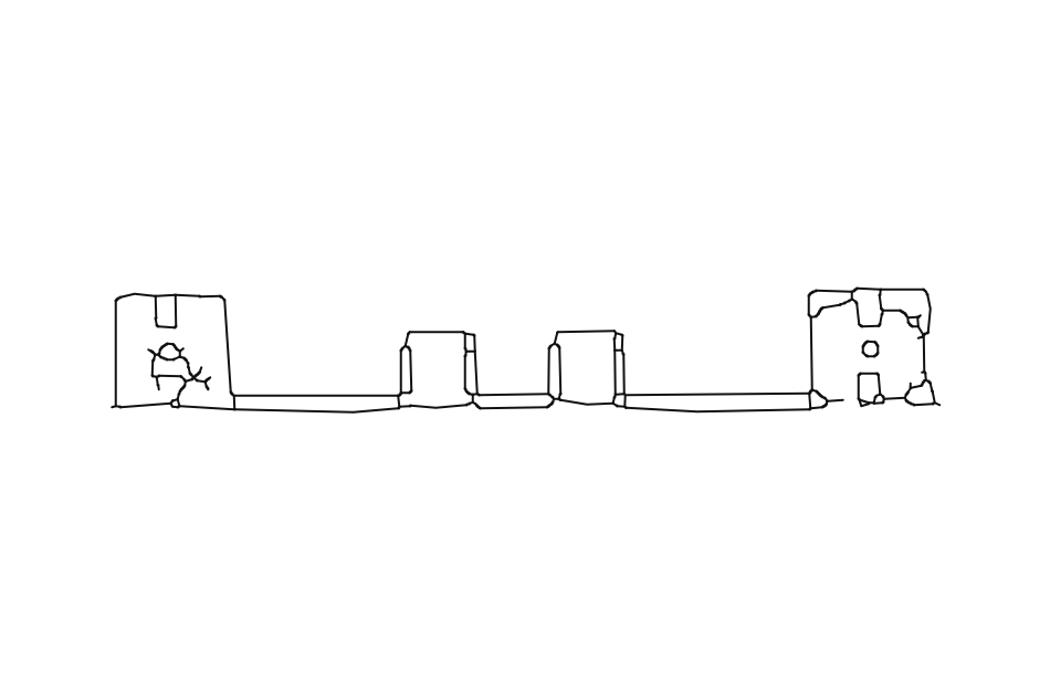 End Cap CWF 5408 Curtain Track