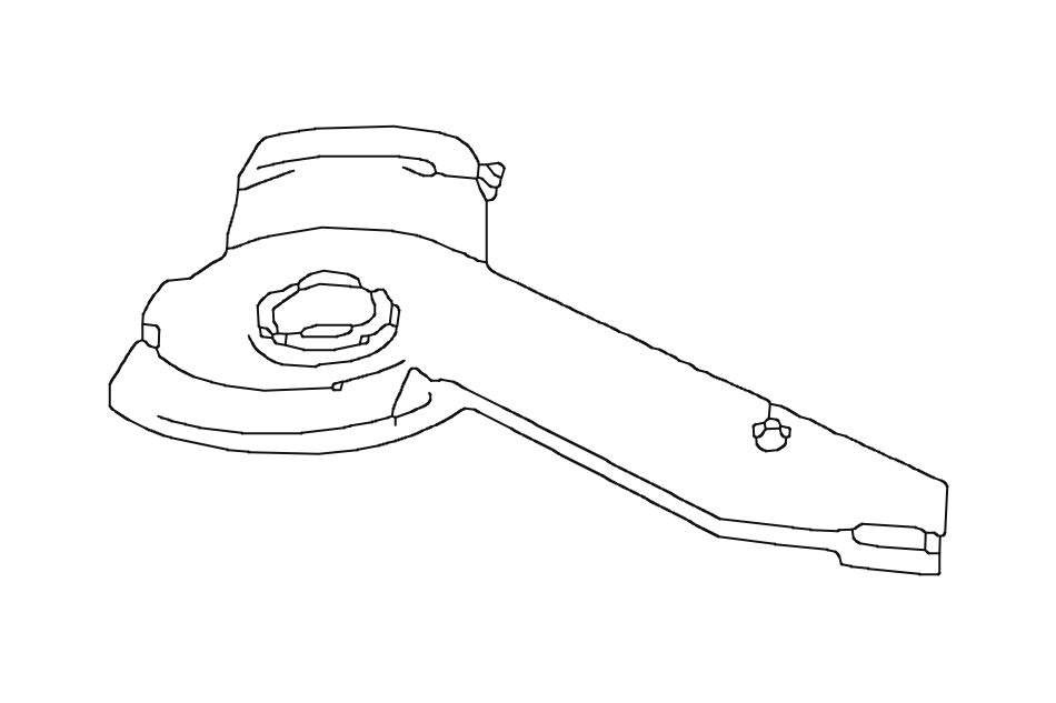 Twist Ceiling Bracket – Panel Curtain Tracks