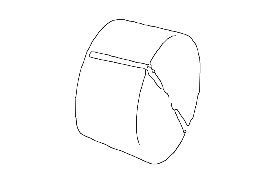 Flat End Cap for 9001
