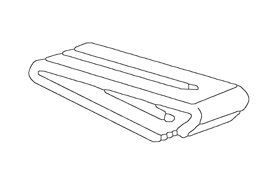 Ceiling Bracket for Double T Rail