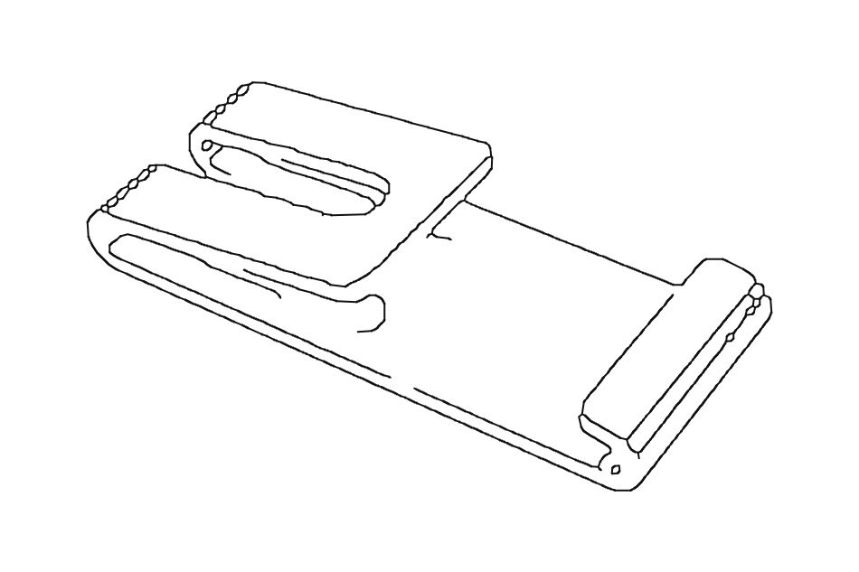 Ceiling Bracket for CWF 0521 Curtain Track