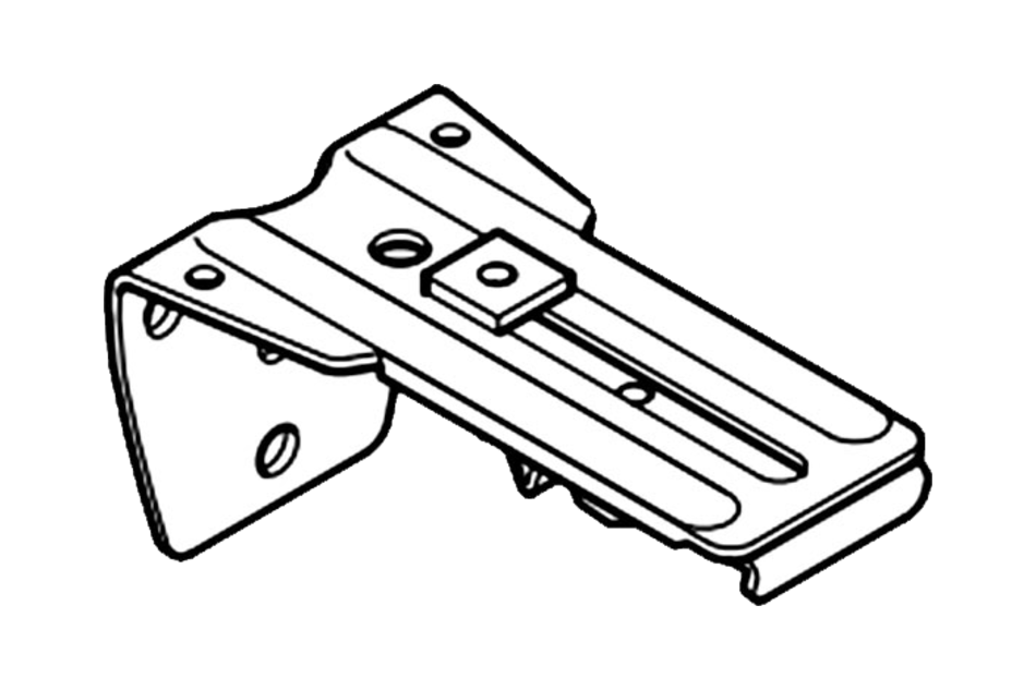 Adjustable Bracket for Single Wall / 75 to 115mm