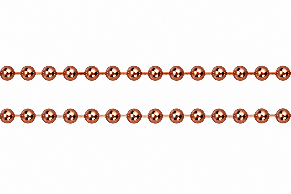 Ball Chain metal 4.5/6mm - Chrome