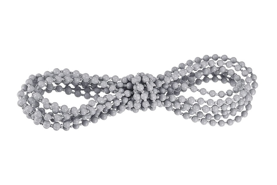 Long Continuous plastic chain - Grey - 200cm