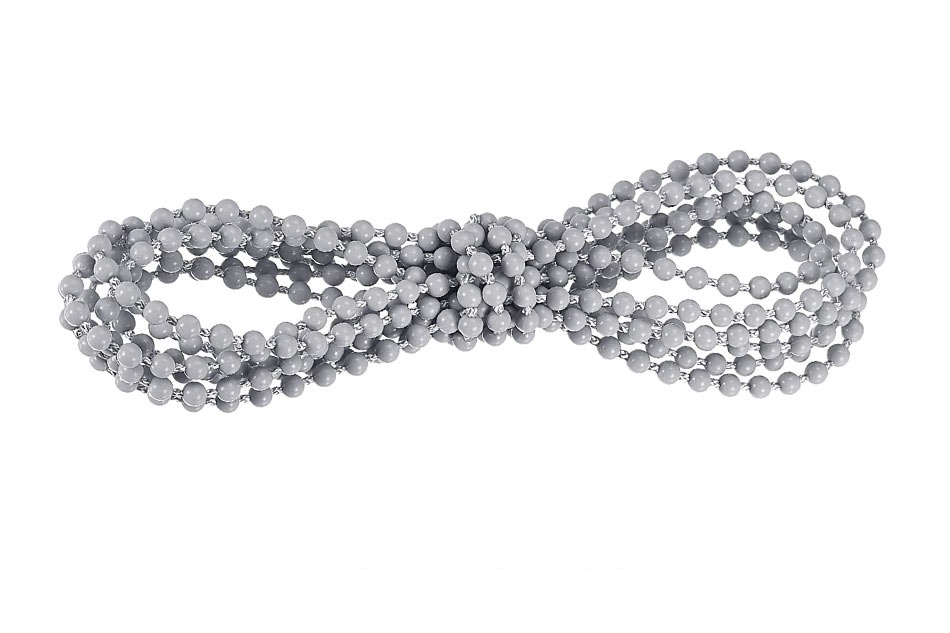 Long Continuous plastic chain – Grey – 200cm