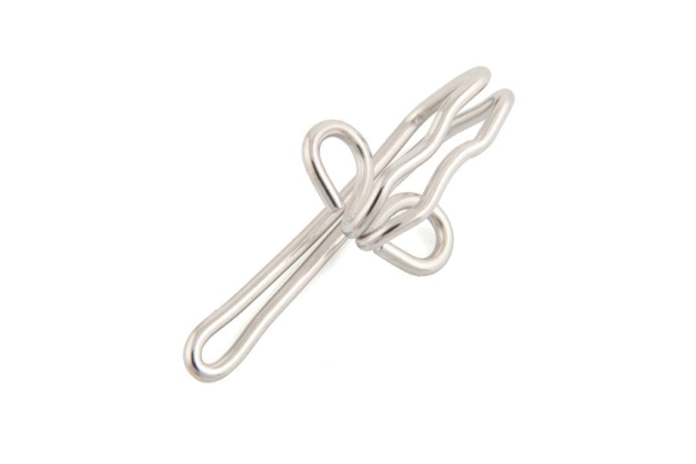 Chrome Curtain Hooks