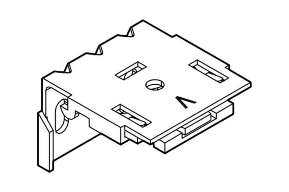 Wall and Ceiling Spring bracket – Roman Blind Kits