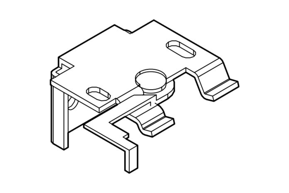 Wall and Ceiling Swivel bracket – Roman Blind Kits
