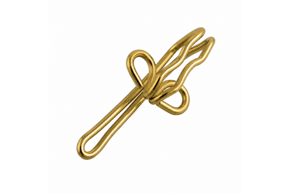 Brass Curtain Hooks