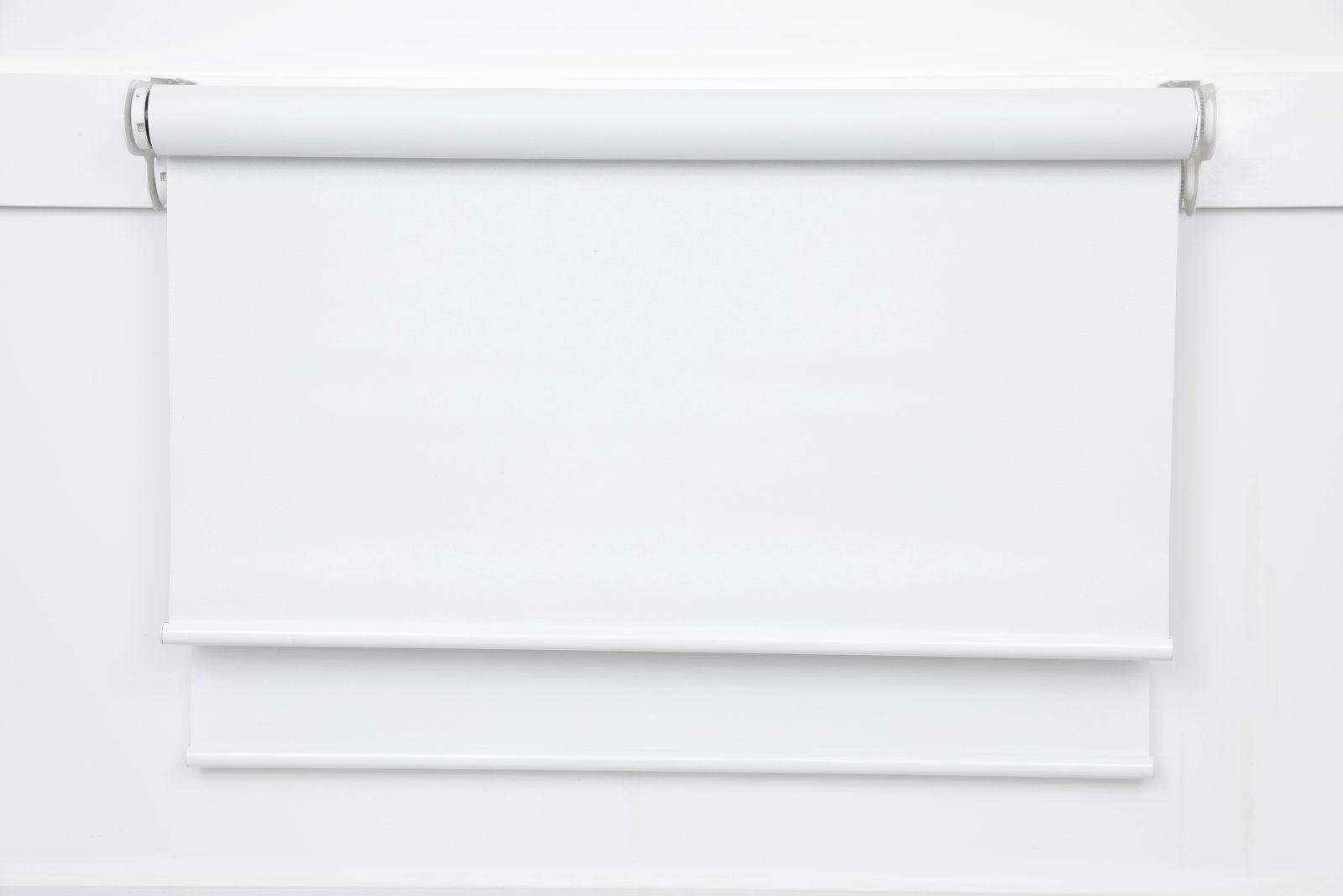 Madrid Double roller blind, two fabrics on one bracket set
