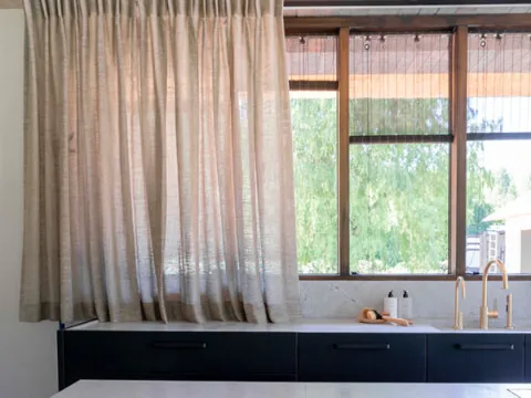 Sora ODE curtain fabric